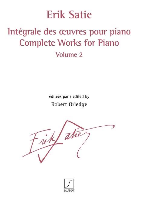 Intégrale des œuvres pour piano volume 2 - Complete Works for Piano - pro klavír